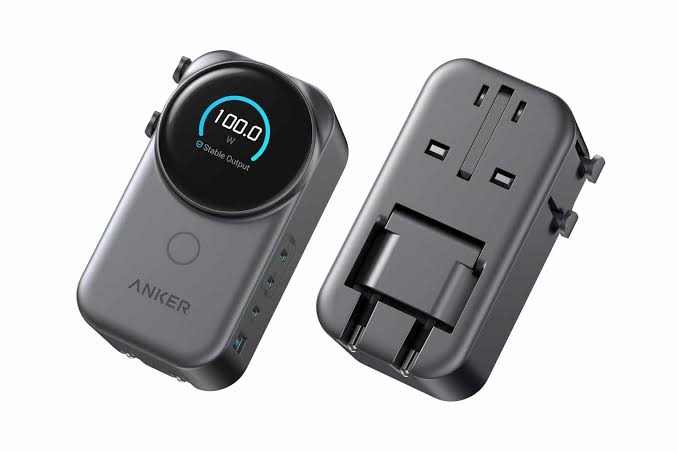 Anker Universal Charger shown from two angles